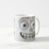 Double-Smile Visage Sarcastique Mug Wrap 3D (Devant droit)