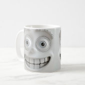 Double-Smile Visage Sarcastique Mug Wrap 3D (Devant gauche)