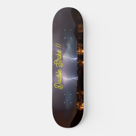 Double Strike !! Skateboard (Voorkant)