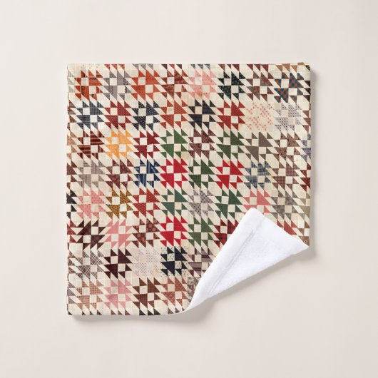 Double surface composée X (Gant de toilette)