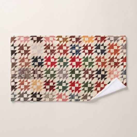 Double surface composée X (Serviette à main)