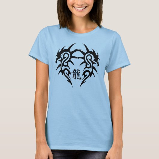Double T-shirt de dragon (tatouage) (Devant)