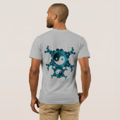 Double T-shirt de YinYang (Dos entier)