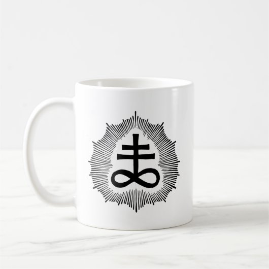 Double tasse de blanc de Sigil de soufre de Magus (Gauche)