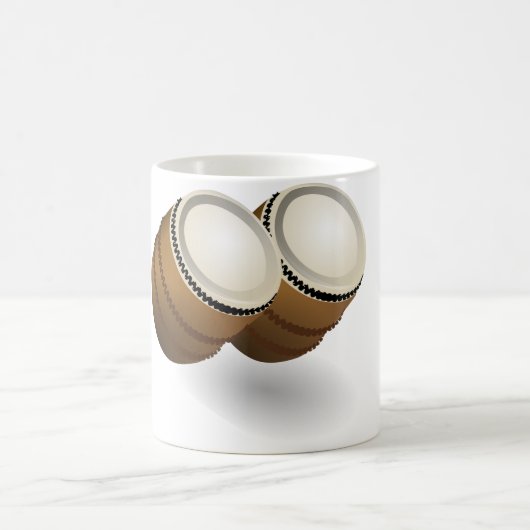 Double tasse de bongos (Centre)