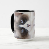 Double tasse de café de tir (Devant gauche)