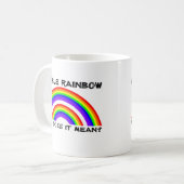 Double tasse de vidéo d'arc-en-ciel (Devant gauche)