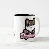 Double tasse dégrossie de Daphne 816 (Devant droit)