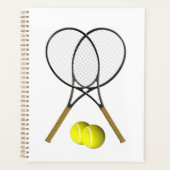 Double Tennis Sport Thème (Devant)