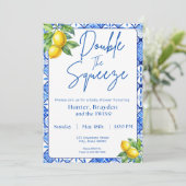 Double The Squeeze Invitation (Debout devant)