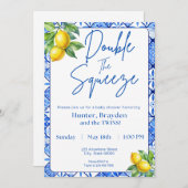 Double The Squeeze Invitation (Devant / Derrière)