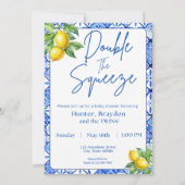 Double The Squeeze Invitation Kaart (Voorkant)