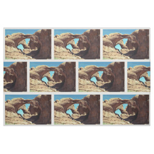 Double tissu de photo de paysage de désert de