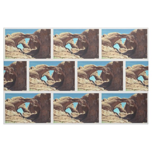 Double tissu de photo de paysage de désert de (Fat Quarter)