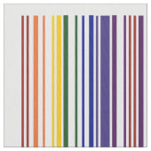 Double tissu géométrique de motif de code barres (fermé)