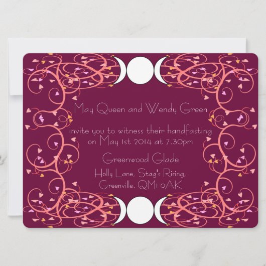 Double trois dans une invitation lesbienne de (Devant)