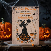 Double Trouble Brew - Een Tweeling Halloween Baby  Kaart