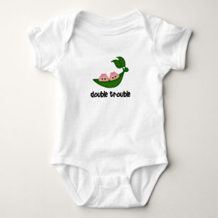 Double Trouble Meisje Tweeling Kleding Romper