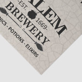 Double Trouble Salems - Gebarsten achtergrond Tissuepapier (Detail)