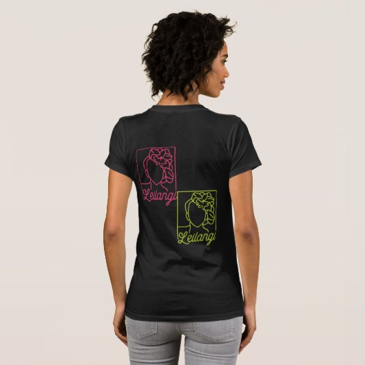 "Double Trouble" T-shirt in 2 kleuren (Achterkant volledig)