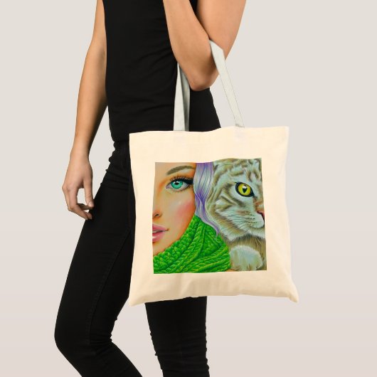 "Double Trouble" tote bag (Devant (produit))