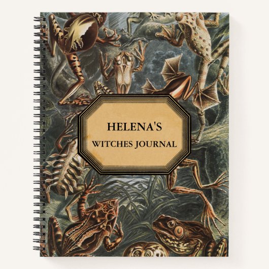 Double Trouble Witches Journal Notitieboek (Voorkant)