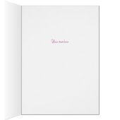 Double Tulipe Printemps Jardin Texte personnalisé (Intérieur (Droit))