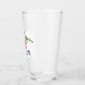Double Verre Diamant Noir Pint (Gauche)