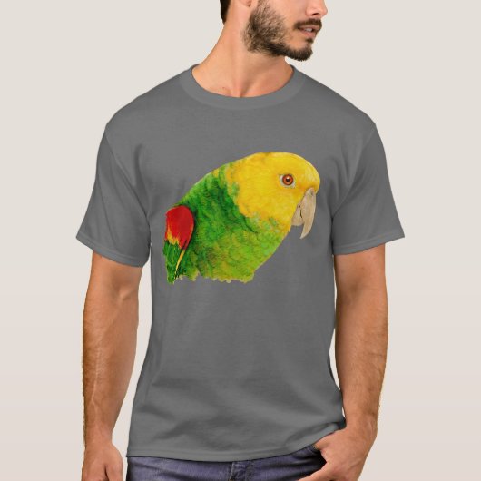 Double Yellow Headed Amazon T-shirt (Voorkant)