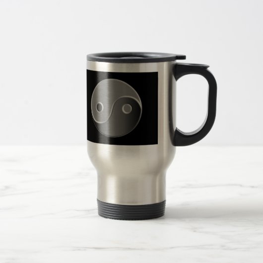 Double Yin Yang Aluminium Voyage Mug (Droit)