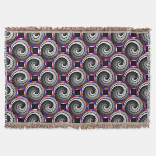 Double Yin Yang Spiral van Kenneth Yoncich Deken
