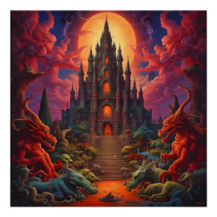 Double Your Dragon Fantasy Final Perfect Poster