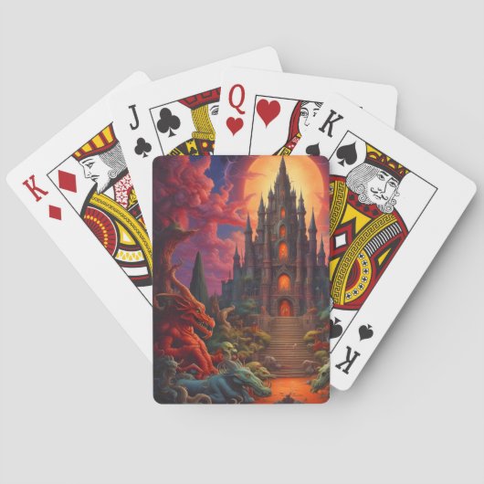 Double Your Dragon Fantasy Final Pokerkaarten (Achterkant)