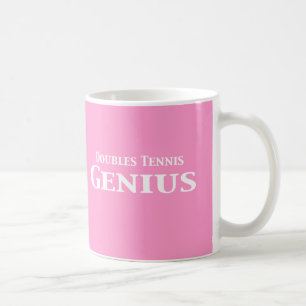 Doubles Tennis Genius Gifts Koffiemok