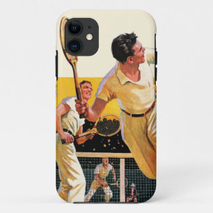 Doubles Tennis Match iPhone 11 Hoesje