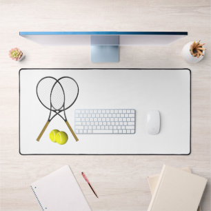 Doubles Tennis Sport Theme Bureaumat