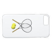 Doubles Tennis Sport Theme Case-Mate iPhone Case (Achterkant (Horizontaal))