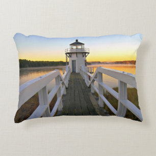 Doubling Point Lighthouse, Arrowsic Island Decoratief Kussen