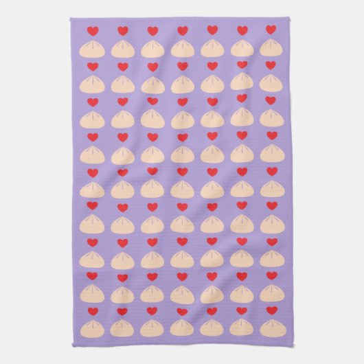 Doublure Amour Ube Serviette de cuisine (Vertical)