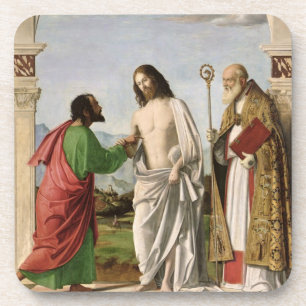 Doubting Thomas with St. Magnus, c.1504-05 Drankjes Onderzetter
