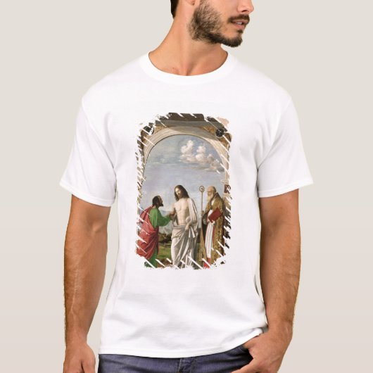 Doubting Thomas with St. Magnus, c.1504-05 T-shirt (Voorkant)