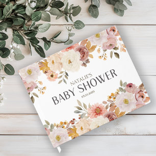Douce Baby Shower Florale Printemps Automne