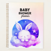 Douce Baby Shower Lapin Endormi (Devant)