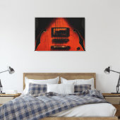 Douce Blues Soul Guitare toile étirée Imprimer (Insitu(Chambre))