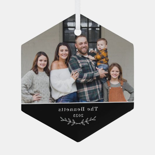 Douce Branche couleur modifiable ornement photo pe (Verso)