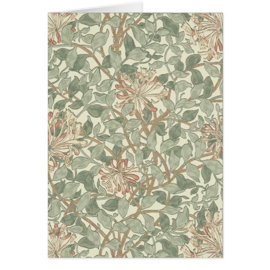 Douce Chèvre Vintage William Morris Chèvrefeuille (Devant)