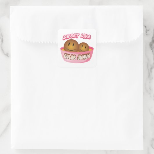 Douce Comme Gulab Jamun Sticker (Sac)