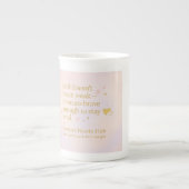 Douce Courage – Mug Pastel Inspirant (Devant)