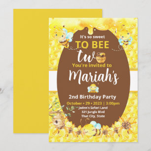 Douce d'être deux invitation