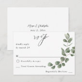 Douce Eucalyptus sans réponse de repas (Devant / Derrière)